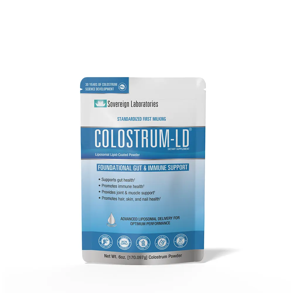 Is there iron in Colostrum-LD® Powder? Is the lactoferrin apolactoferrin/iron-free lactoferrin?