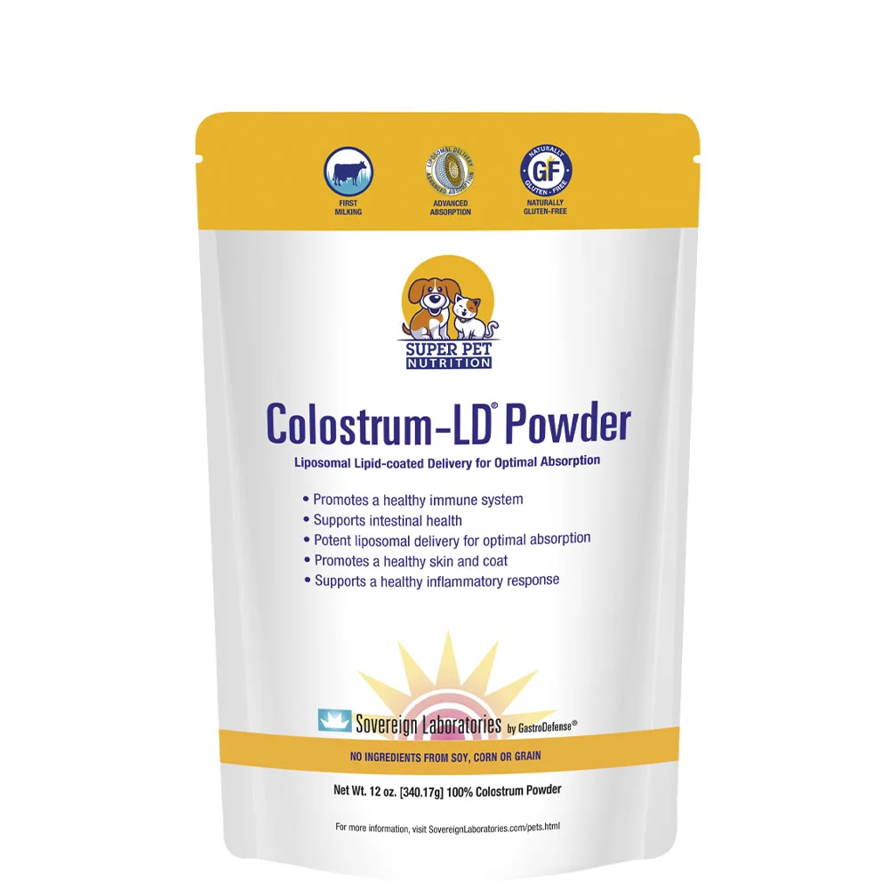 Can i share the people version of your colostrum with my dog?